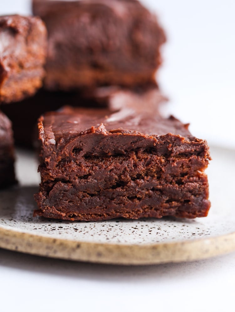 Fudgy Baileys Brownie with chocolate ganache