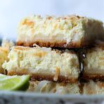 Coconut Lime Cheesecake Bars