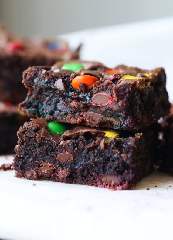 Easy M&M's Brownies Recipe