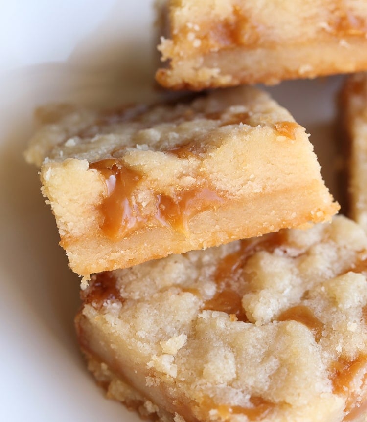 Salted Caramel Butter Bars