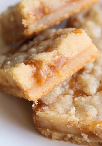 Salted Caramel Butter Bars