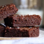 A Stack of Sweet and Salty Brownies